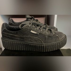 Velvet Gray Puma Creepers
